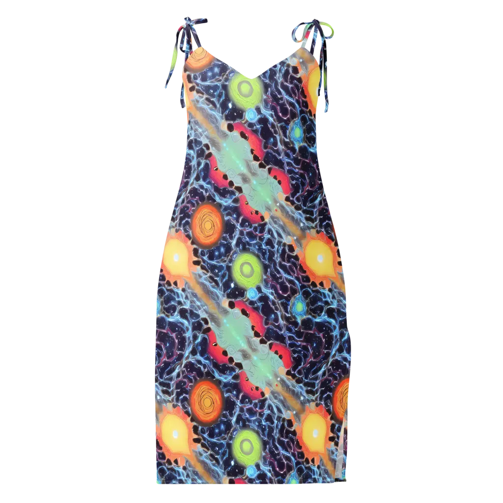 Cosmic Tidal Flux on Slip Dress — Front