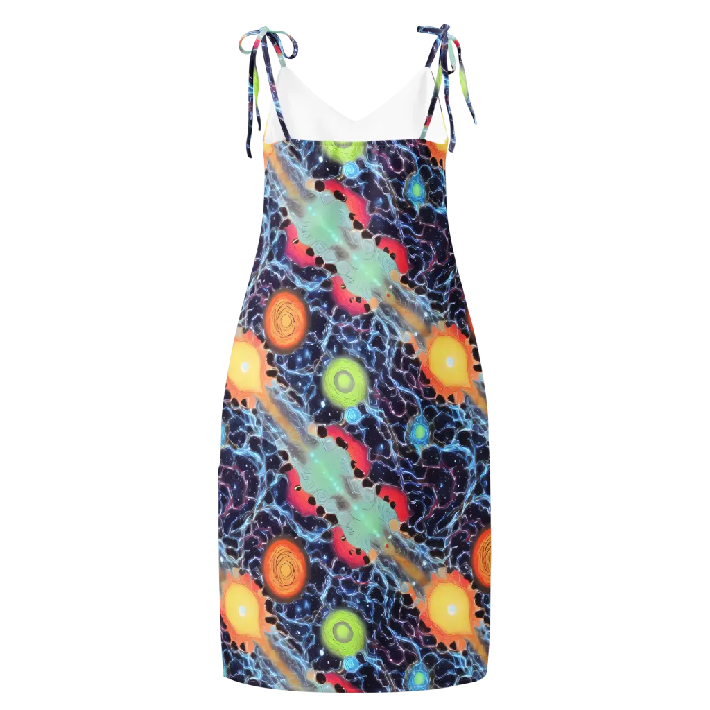 Cosmic Tidal Flux on Slip Dress — Back