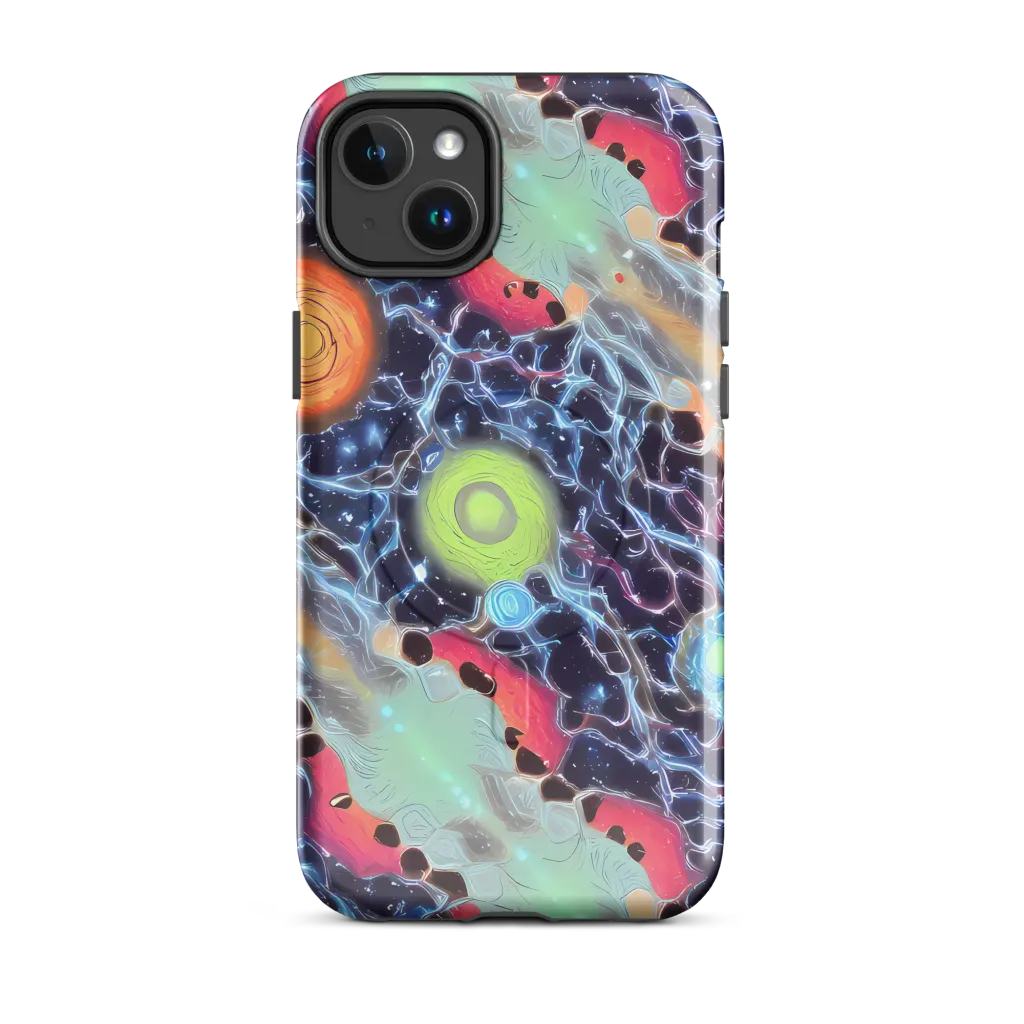 Cosmic Tidal Flux on MagSafe Tough Case for iPhone® — Front