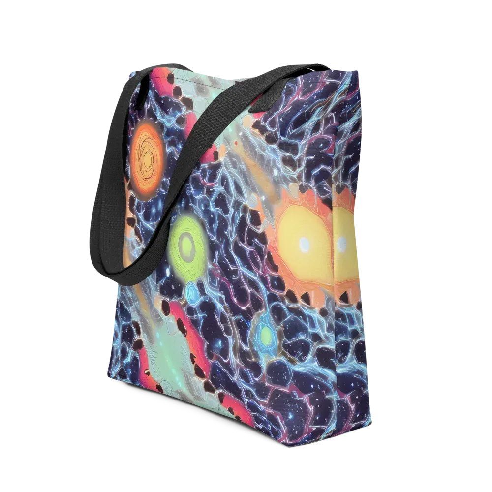Cosmic Tidal Flux on Tote Bag — Front