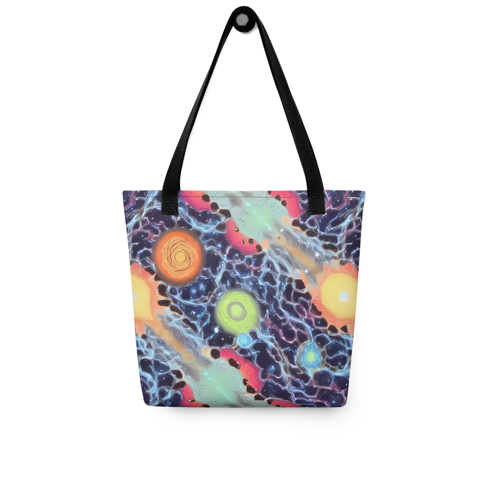 Cosmic Tidal Flux on Tote Bag — Front