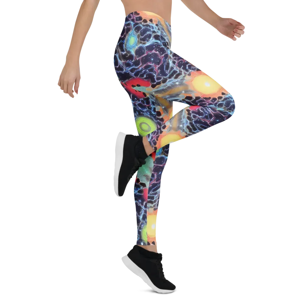 Cosmic Tidal Flux on Leggings — Right