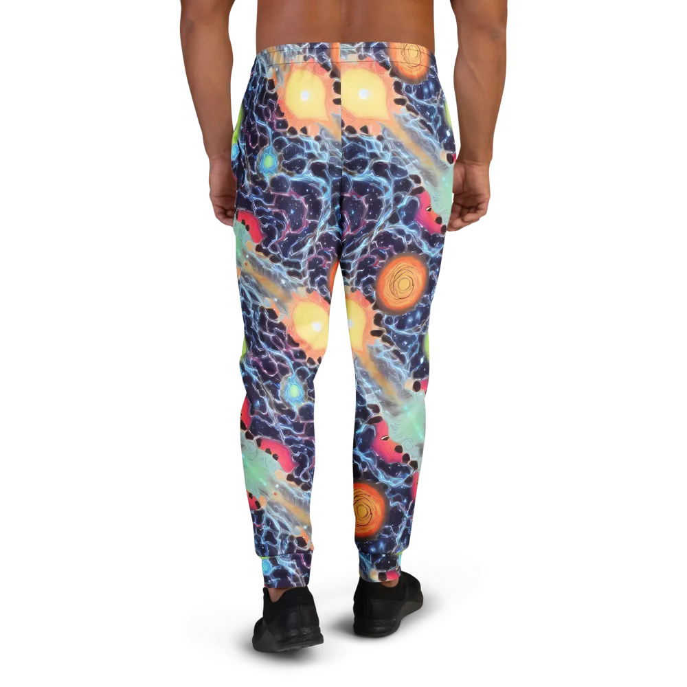 Cosmic Tidal Flux on Men's Joggers — Back