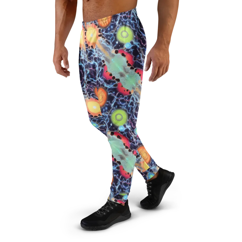 Cosmic Tidal Flux on Men's Joggers — Left