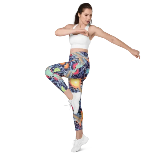 Cosmic Tidal Flux on a Leggings with Pockets