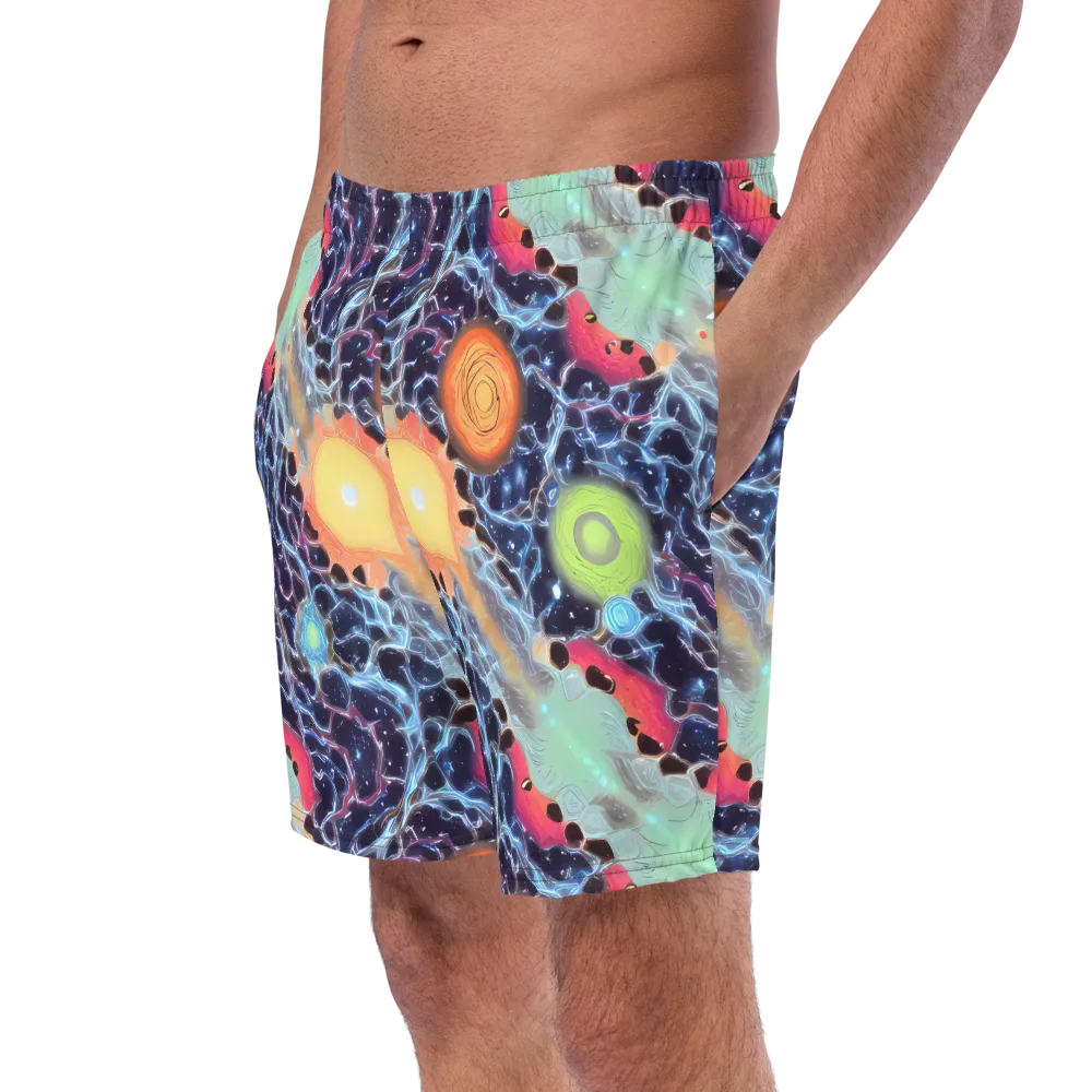 Cosmic Tidal Flux on Swim Trunks — Left Front