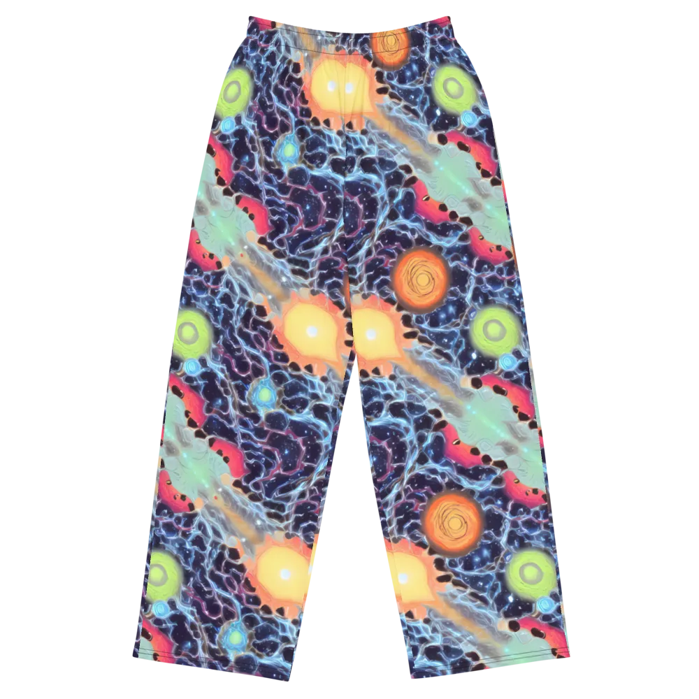 Cosmic Tidal Flux on Wide-Leg Pants — Front
