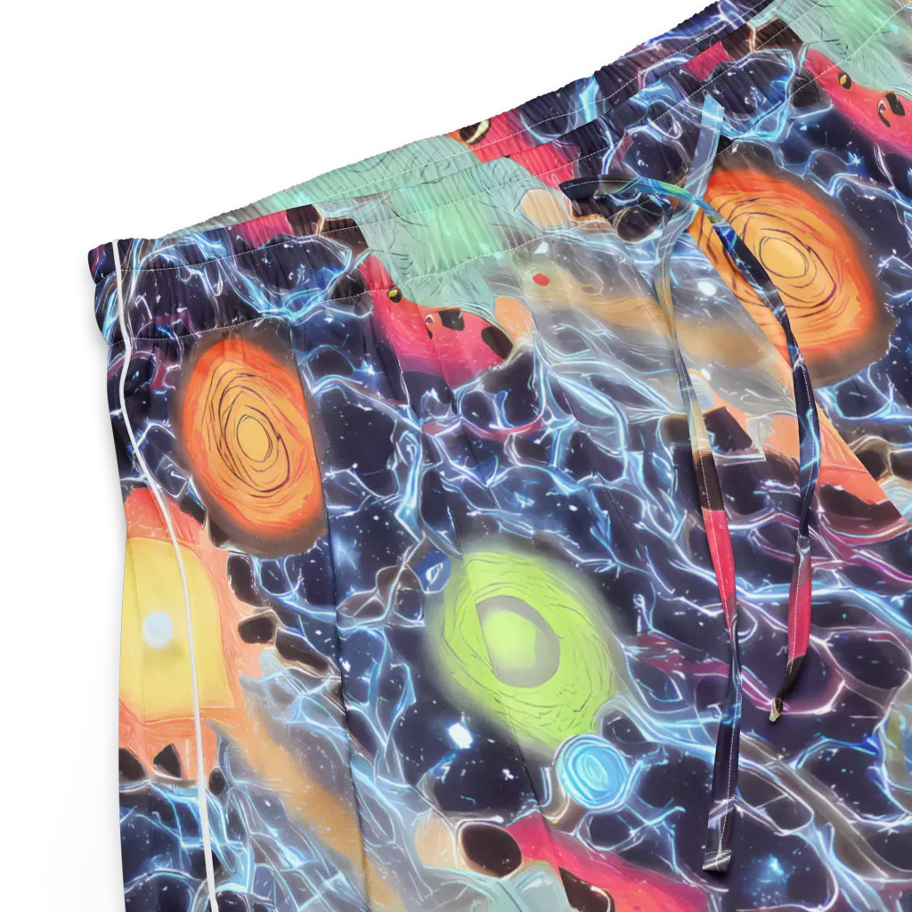 Cosmic Tidal Flux on Women's Pajama Shorts — Product details