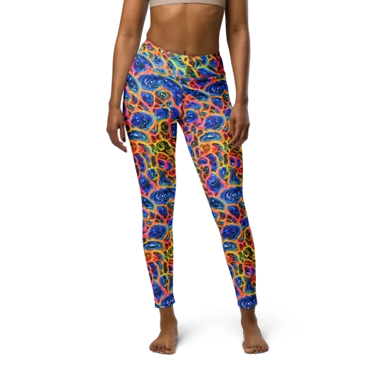 Solar Sonic on a Yoga Leggings