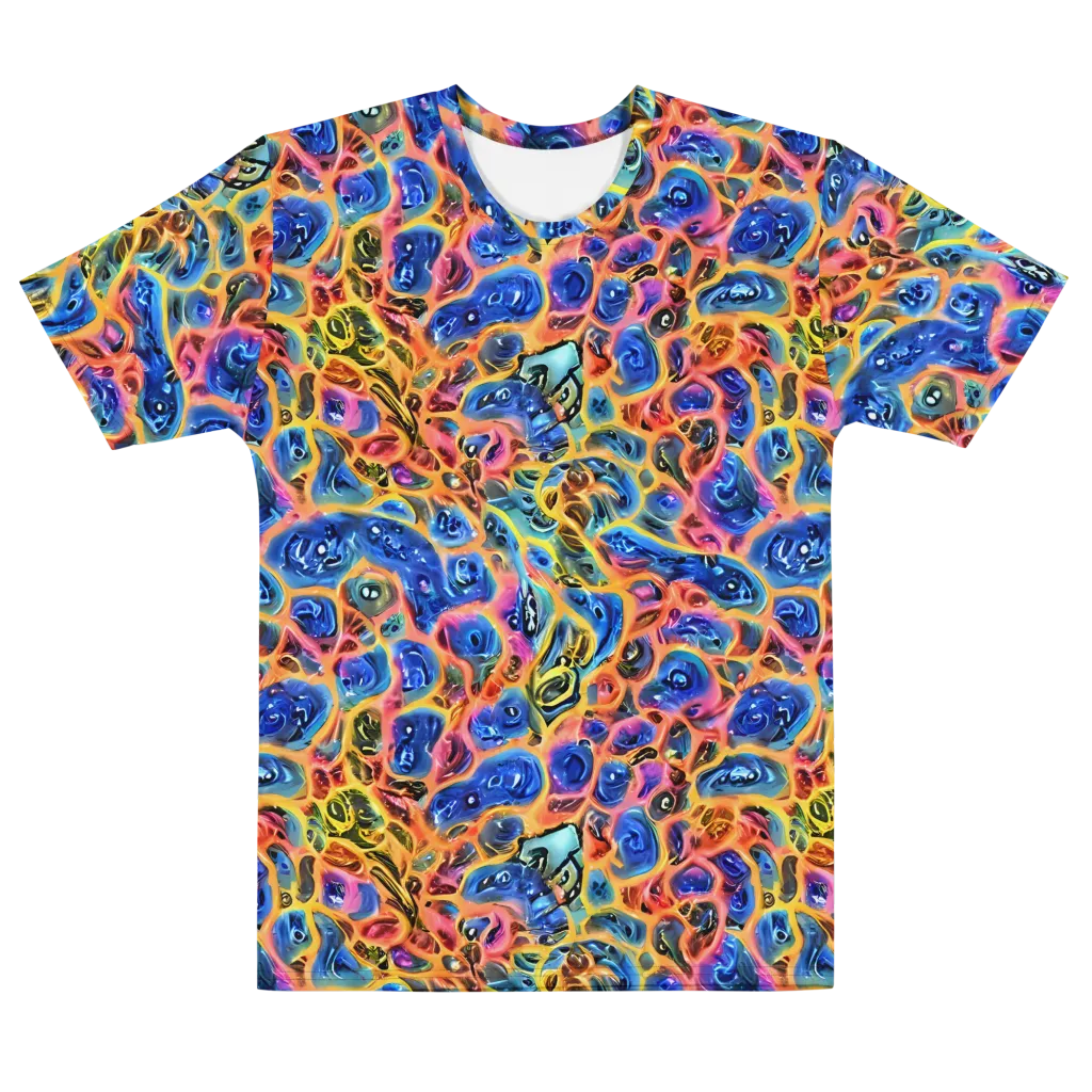 Solar Sonic on Men's Cotton Crew Neck T-Shirt — Front