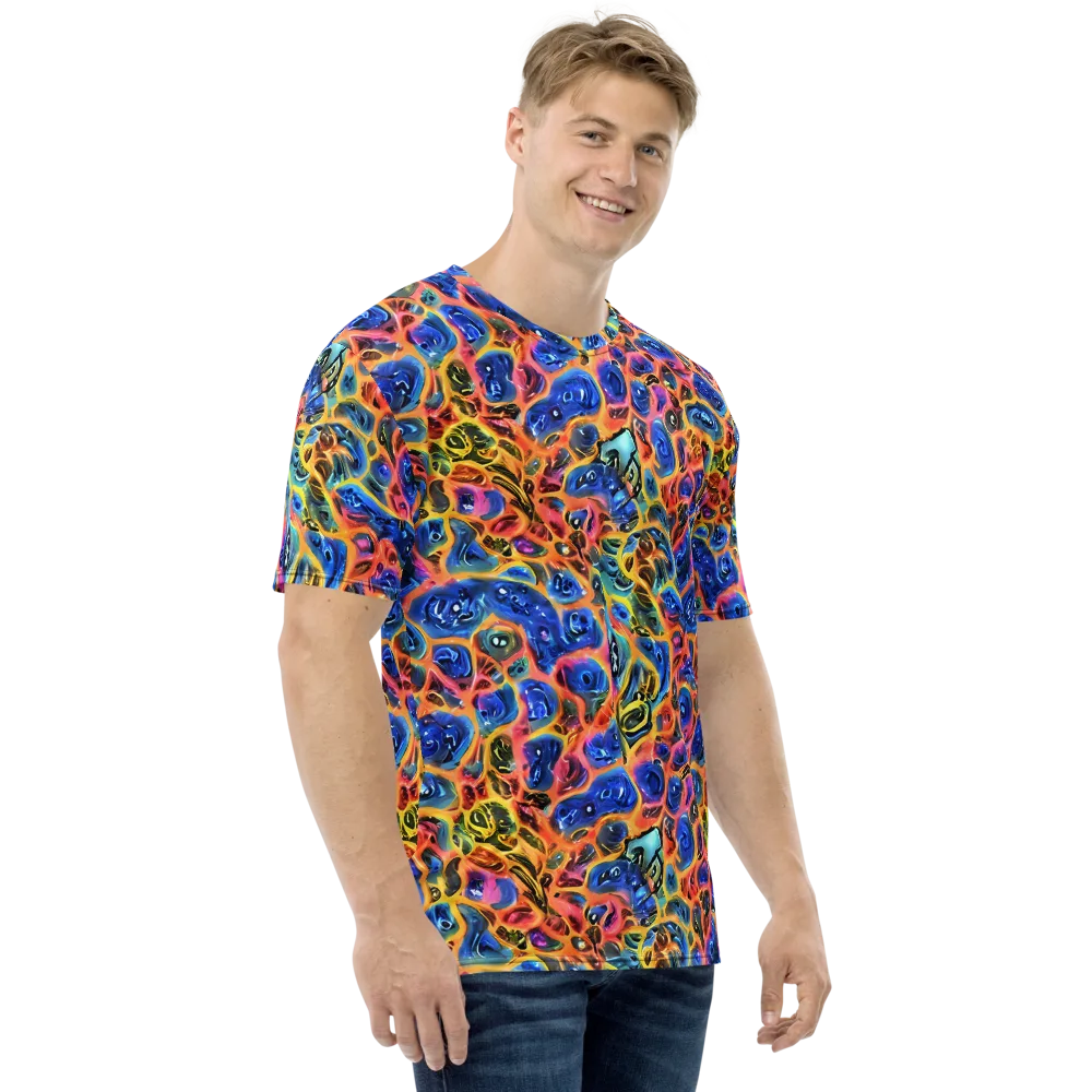 Solar Sonic on Men's Crew Neck T-Shirt — Right