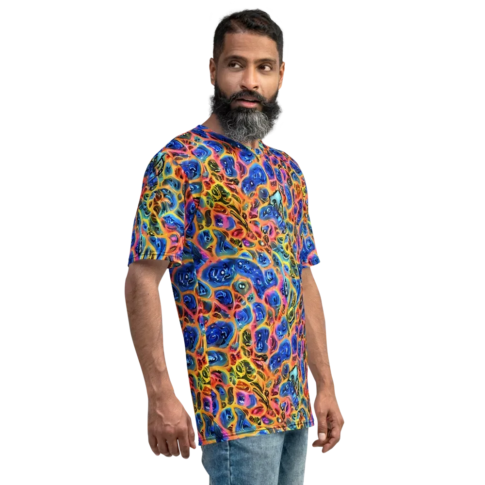 Solar Sonic on Men's Crew Neck T-Shirt — Right