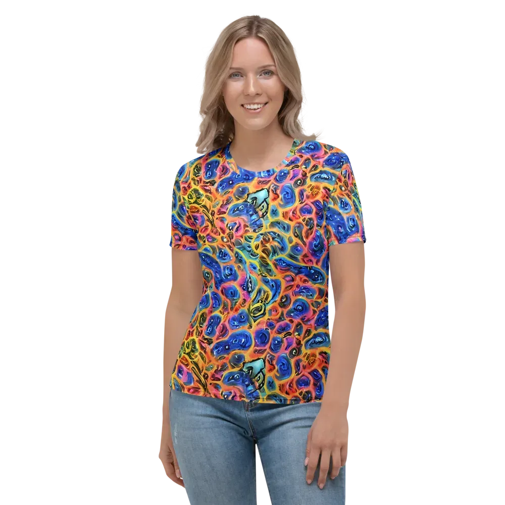 Solar Sonic on Women's Crew Neck T-Shirt — Front