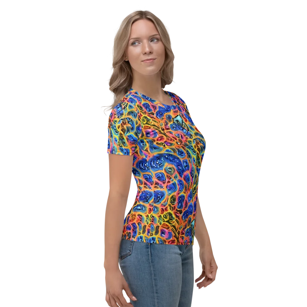 Solar Sonic on Women's Crew Neck T-Shirt — Right