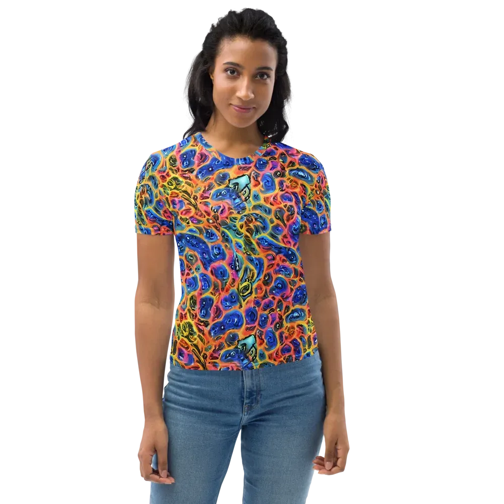 Solar Sonic on Women's Crew Neck T-Shirt — Front