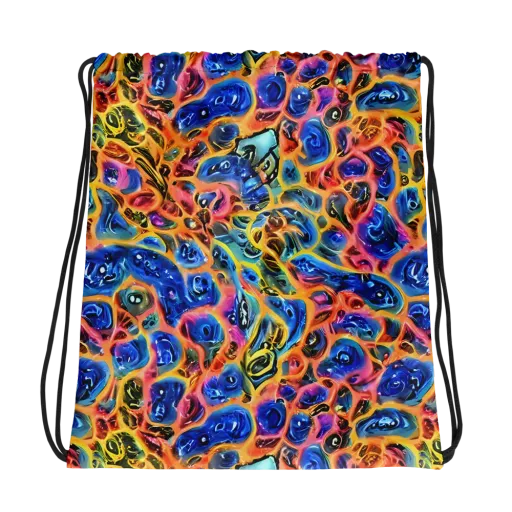 Solar Sonic on a Drawstring Bag