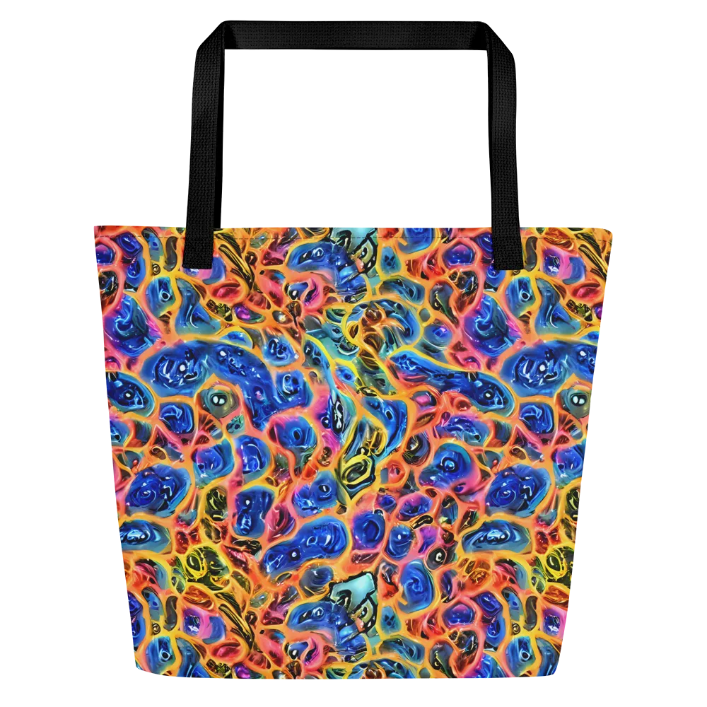 Solar Sonic on Large Tote Bag W/ Pocket — Front