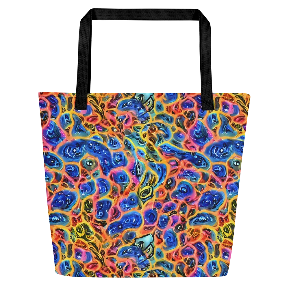 Solar Sonic on Large Tote Bag W/ Pocket — Front