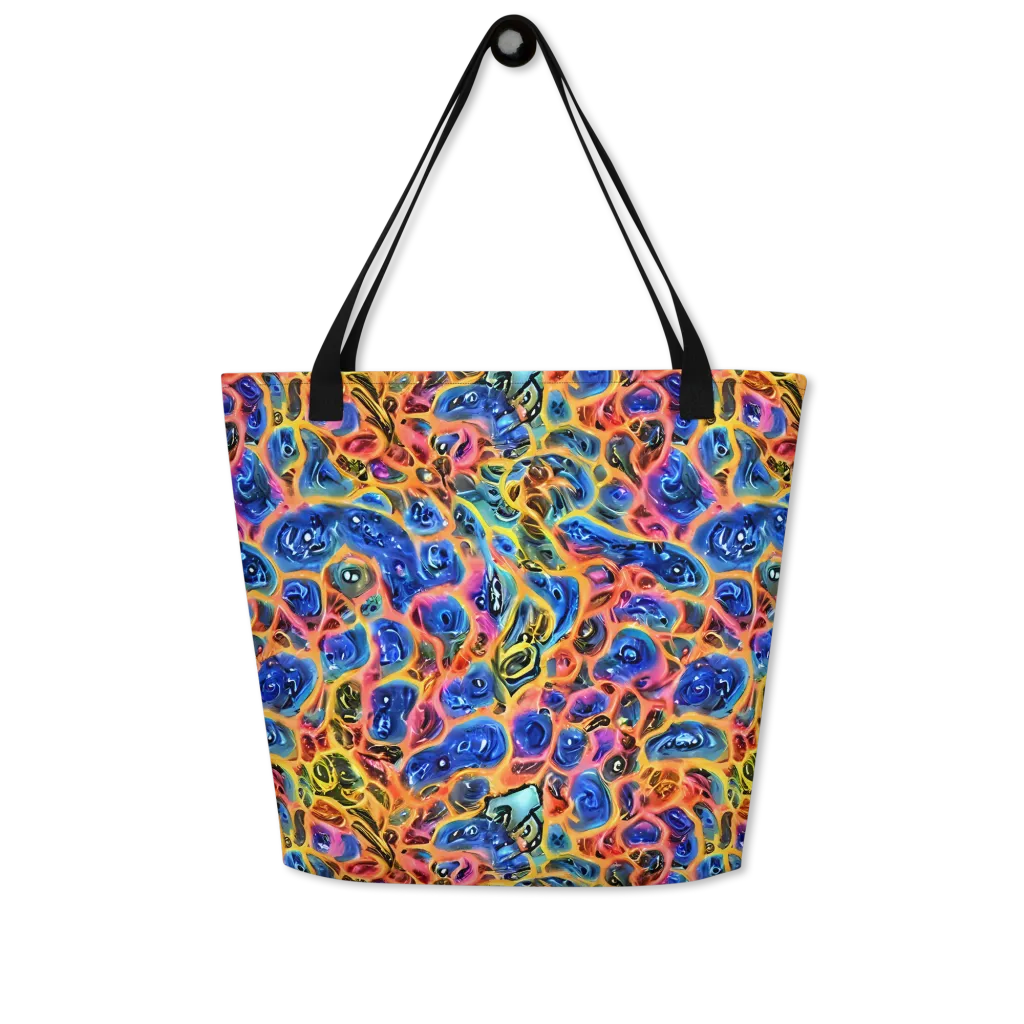 Solar Sonic on Large Tote Bag W/ Pocket — Front