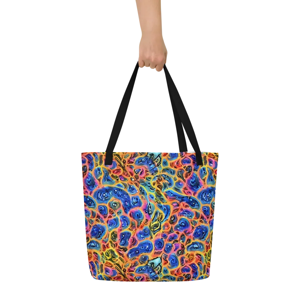 Solar Sonic on Large Tote Bag W/ Pocket — Front