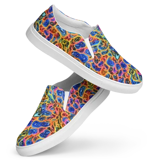 Solar Sonic on a Women's Slip-On Canvas Shoes