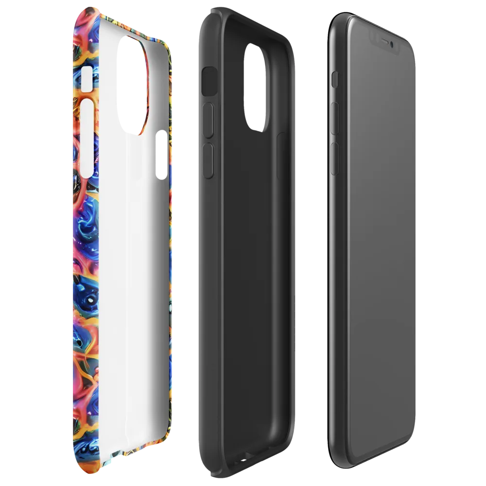 Solar Sonic on Tough Case for iPhone® — Right