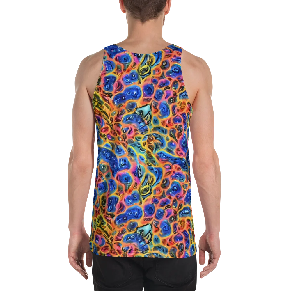Solar Sonic on Men's Tank Top — Back