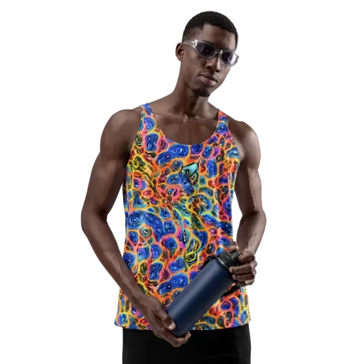 Solar Sonic on a Men's Tank Top