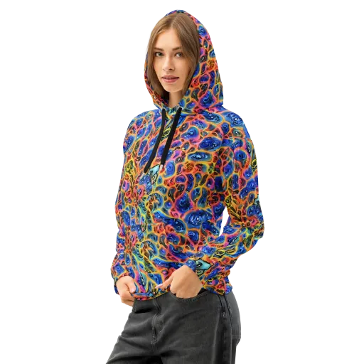 Solar Sonic on a Cotton Hoodie