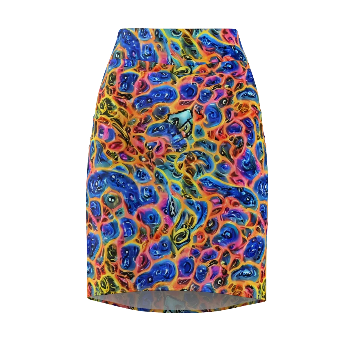 Solar Sonic on Pencil Skirt — Front