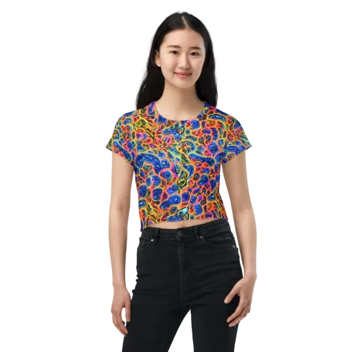 Solar Sonic on a Crop Tee