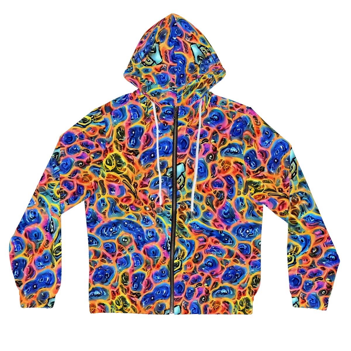 Solar Sonic on Women's Full-Zip Hoodie — Front