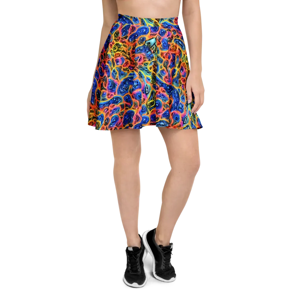 Solar Sonic on Skater Skirt — Front