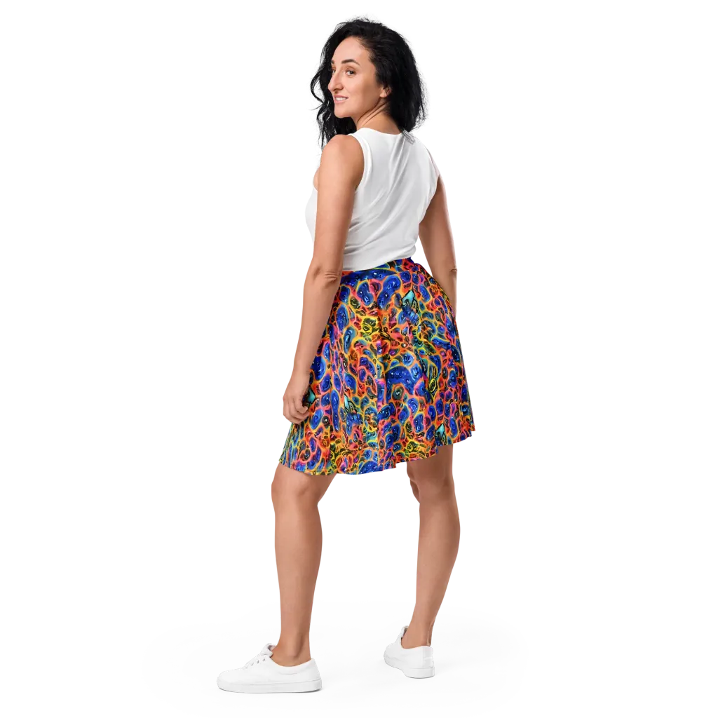 Solar Sonic on Skater Skirt — Back