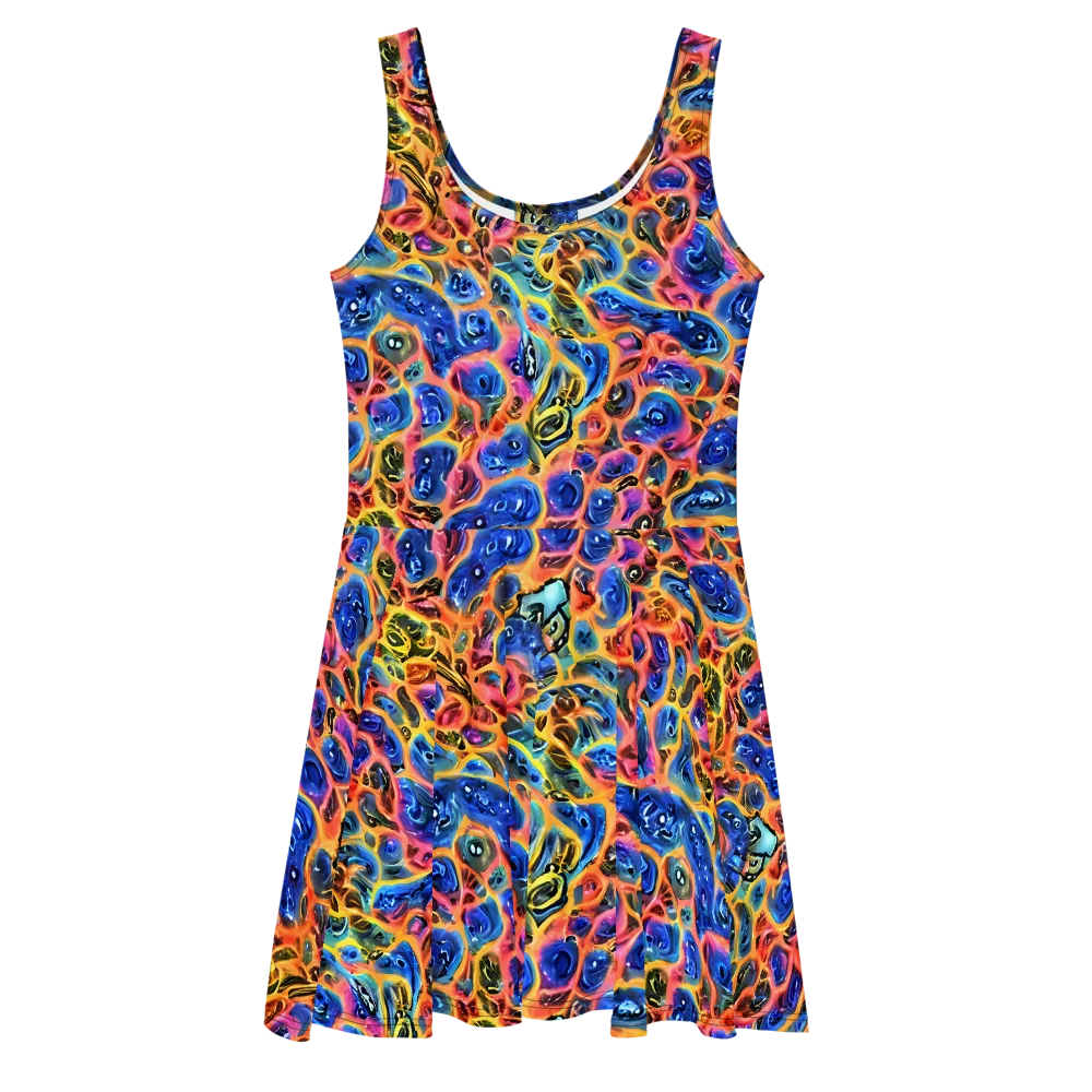 Solar Sonic on Skater Dress — Front