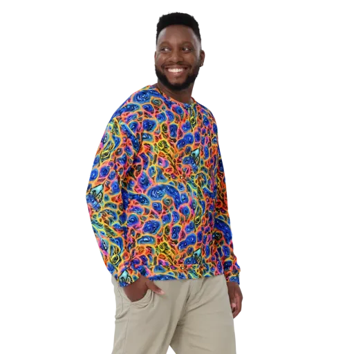 Solar Sonic on a Sweatshirt