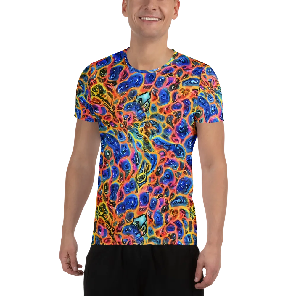 Solar Sonic on Men's Athletic T-Shirt — Front