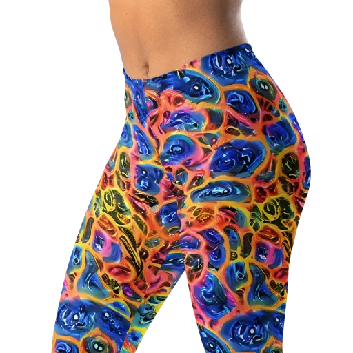 Solar Sonic on a Leggings