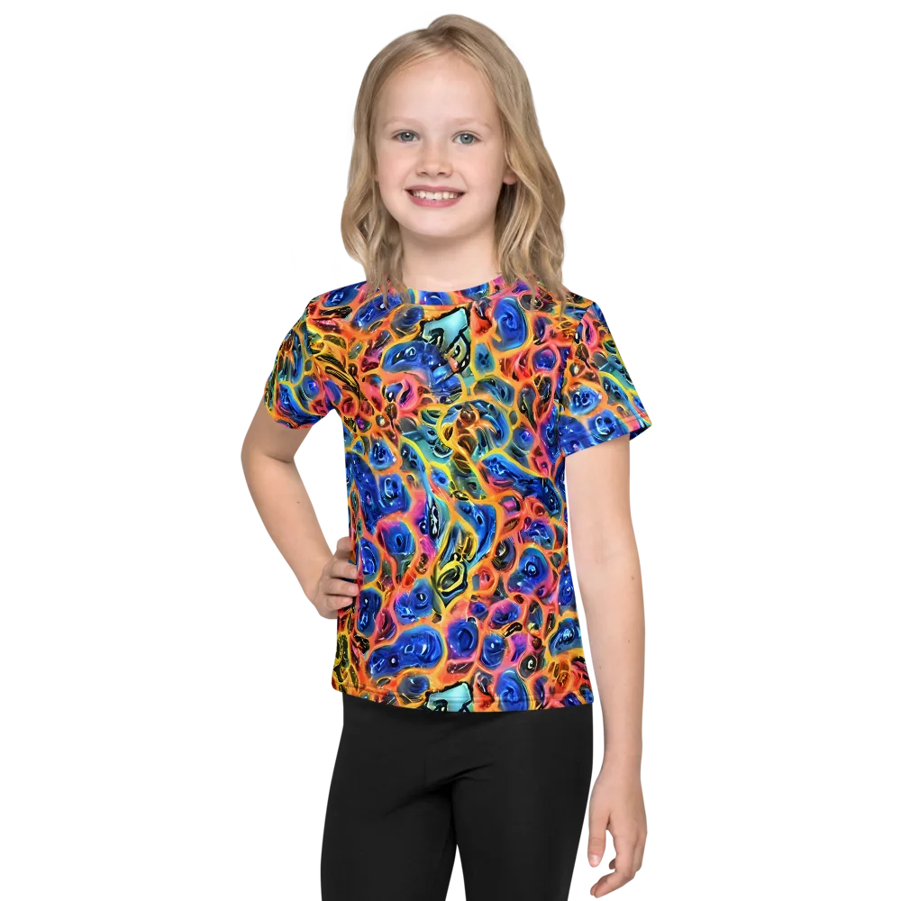 Solar Sonic on Kids Crew Neck T-Shirt — Front