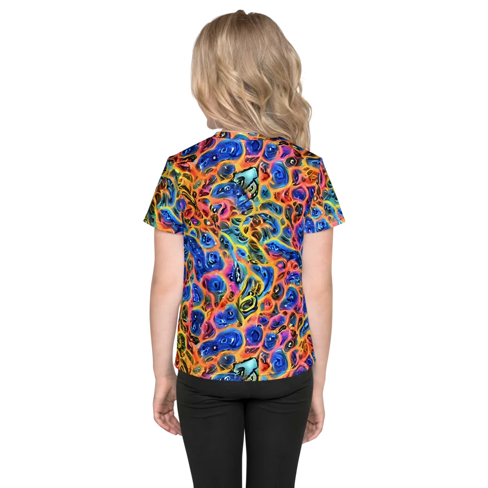 Solar Sonic on Kids Crew Neck T-Shirt — Back