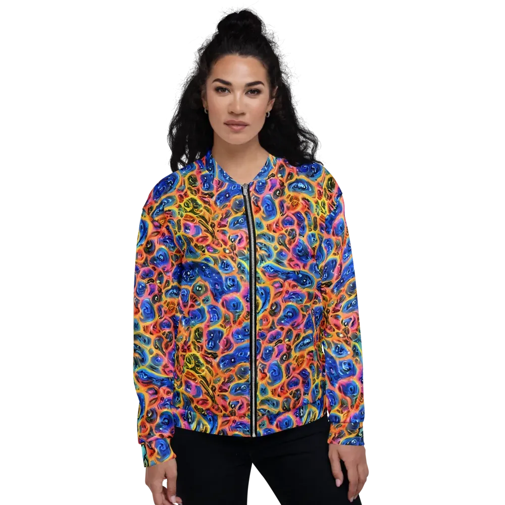 Solar Sonic on Bomber Jacket — Front
