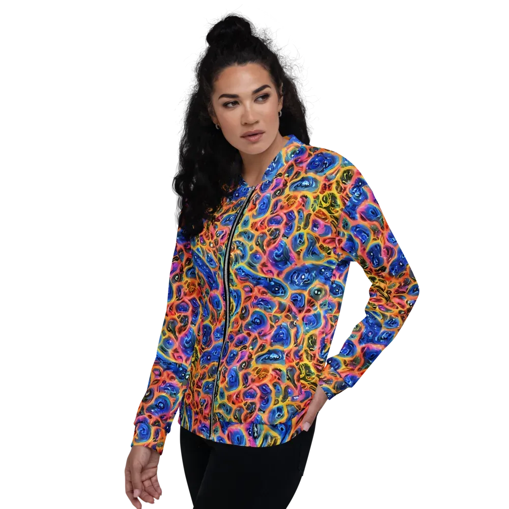 Solar Sonic on Bomber Jacket — Left