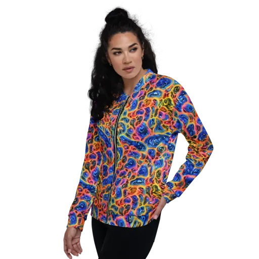 Solar Sonic on a Bomber Jacket
