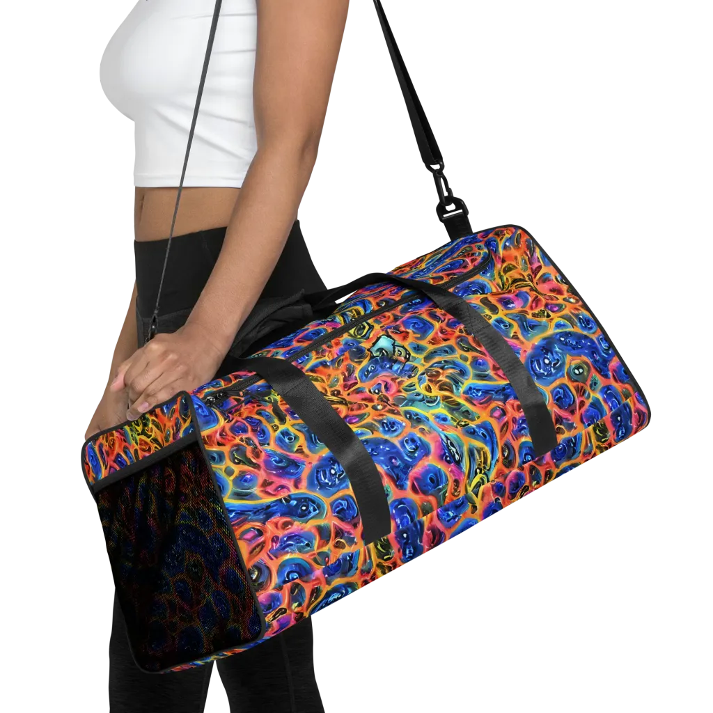 Solar Sonic on Duffle Bag — Front
