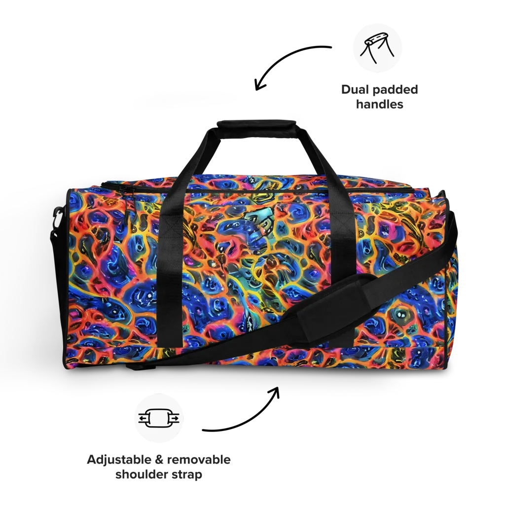 Solar Sonic on Duffle Bag — Front