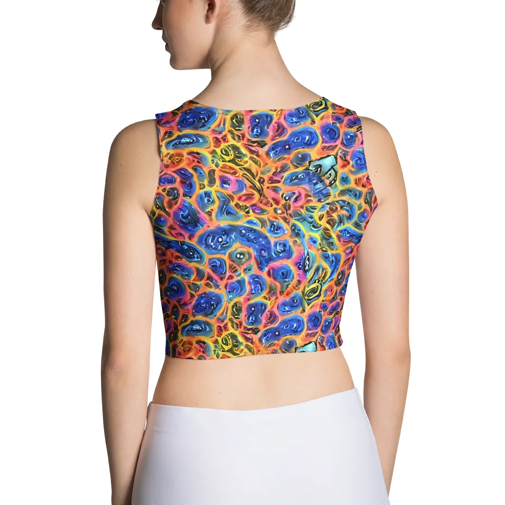Solar Sonic on Crop Top — Back