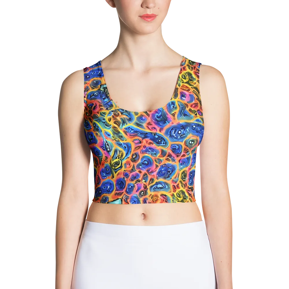 Solar Sonic on Crop Top — Front
