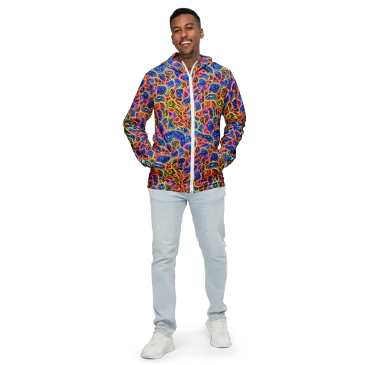 Solar Sonic on a Men's Windbreaker