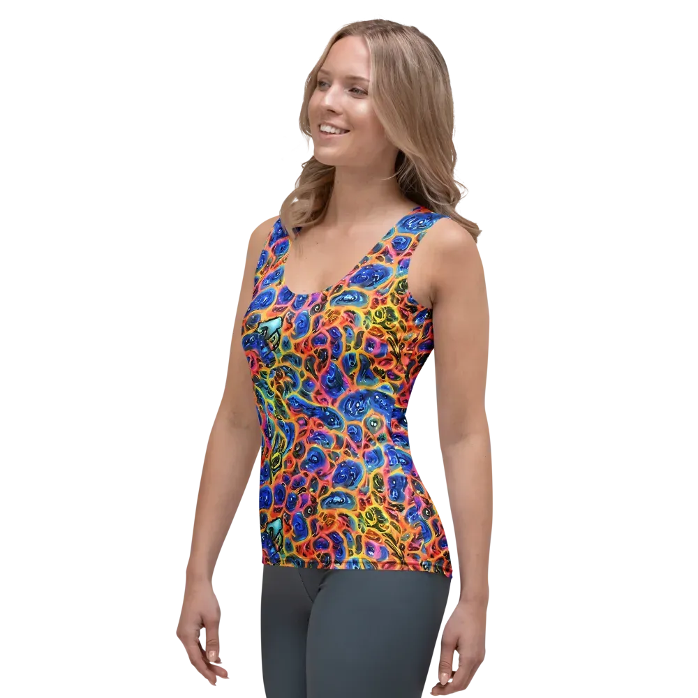 Solar Sonic on Women's Tank Top — Left Front