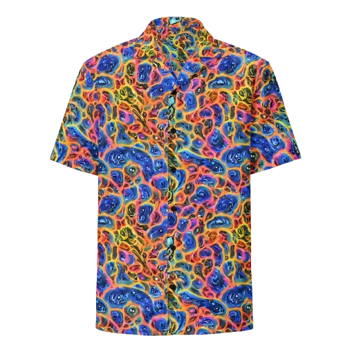 Solar Sonic on a Button Shirt